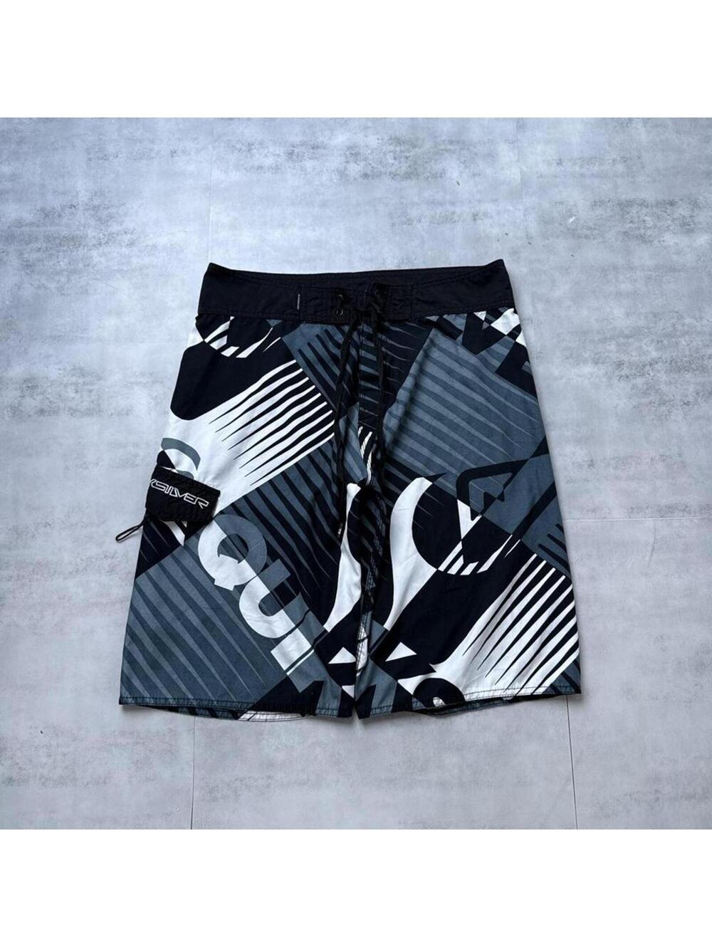 Y2K Quiksilver 00s Surf Board Vintage shorts